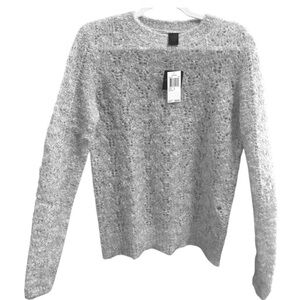 Magaschoni Textured Gray Sweater NWT SIZE SMALL NORDSTROMS